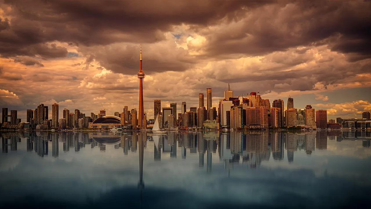 toronto, skyline, nature, sunset, dawn, panorama, canada, sky, clouds, skyscrapers, cityscape. What a NUANS Report Costs in Canada and What You Can Skip